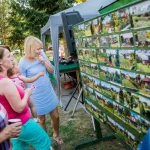 Dzień działkowca 2018 - tablica ze zdjęciami ogrodów działkowych