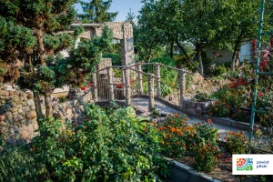 Dzień działkowca 2018 - wejście z mostkiem na ogród działkowy