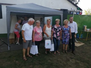 Dzień Działkowca 2019 - grupa działkowców z nagrodami