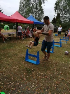 Dzień Dziecka 2022 w Pile na ROD - tor z przeszkodami