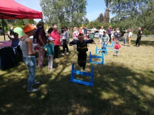 Dzień Dziecka 2023 na ROD im. 40-lecia WP - tor z przeszkodami