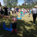 Dzień Dziecka 2023 na ROD im. 40-lecia WP - bieg przez płotki