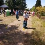 Dzień Dziecka 2023 w Pile - wyścig w workach