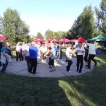 Jubileusz 30-lecia działalności ROD im. 40-lecia WP w Pile - tańce działkowców