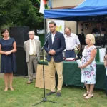 Jubileusz 35-lecia działalności ROD im. 40-lecia WP w Pile - przemowa mężczyzny