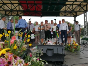 Korso 2019 w Pile - działkowcy na scenie