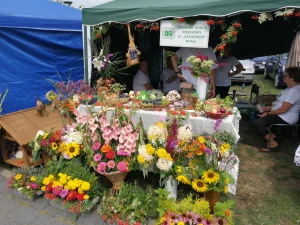 Korso 2019 w Pile - namiot z plonami