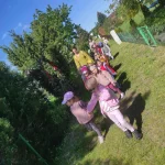 Wizyta Przedszkola - dzieci na spacerze