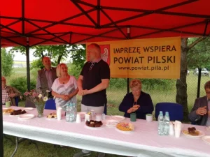 Piknik z okazji Dnia Dziecka - przemowa starosty