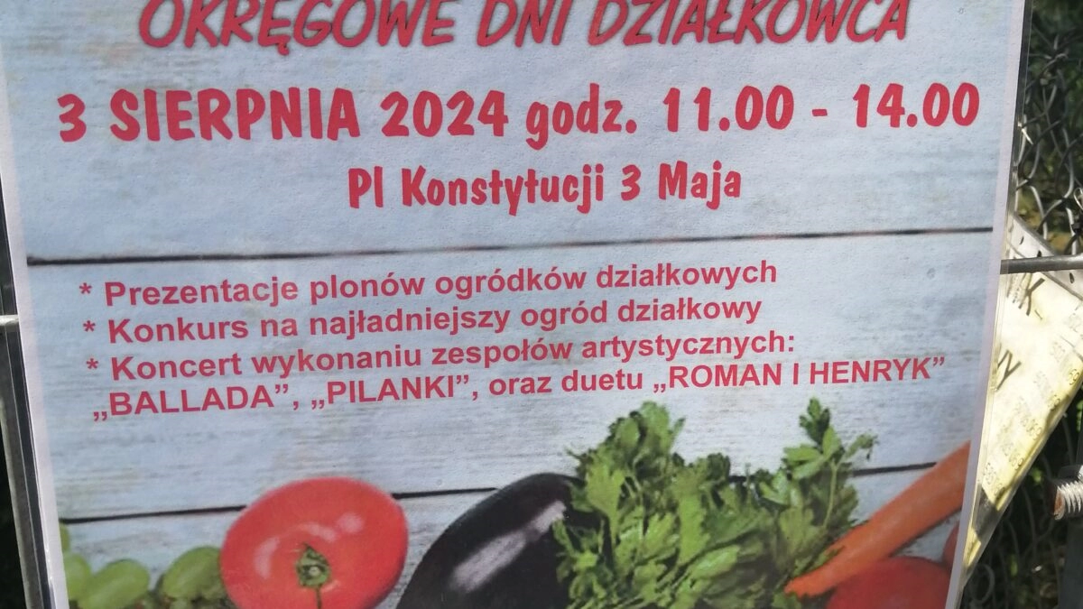 Wystawa plonów Korso Pilskie 2024
