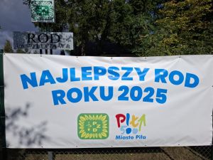 I MIEJSCE dla ROD 40LECIA WP W PILE